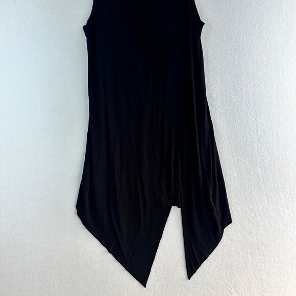 Alembika Dress Womens Size 1 Small Black Asymmetrical Lagenlook Grunge Layering - Picture 3 of 12